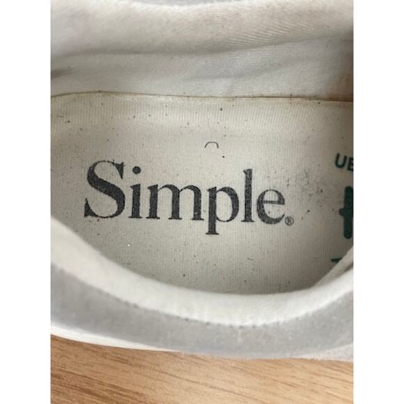 SIMPLE OS Standard Issue Suede Shoes Sneakers Gray - Picture 7 of 12